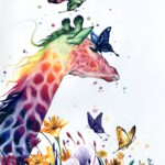 Gallery_colouredpencil-rainbow-giraffe