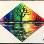 Gallery_pastels-rainbow-landscape-tree