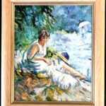 Gallery_framing-painting-spring--woman-flowers