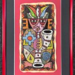 Gallery_framing_leatherpainting-peruvianculture