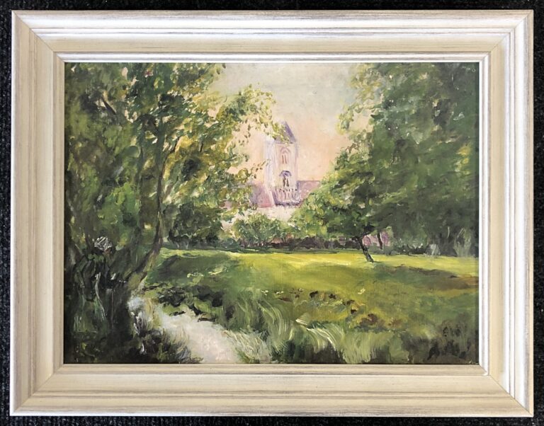 Gallery_framing_painting-church-trees