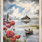 Gallery_framing_painting-montsaintmichel-poppy